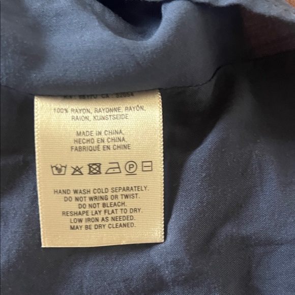 Anthropologie Navy Boho Top with Tassel Detail - Picture 4 of 7